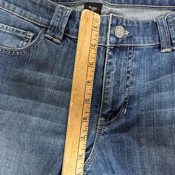 White House Black Market Blue Flare Jeans - Picture 7 of 7